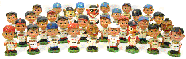 St. Louis Cardinals 1965 Vintage Bobblehead Extremely Scarce Real Face  Nodder - Vintage Nodders Bobbleheads